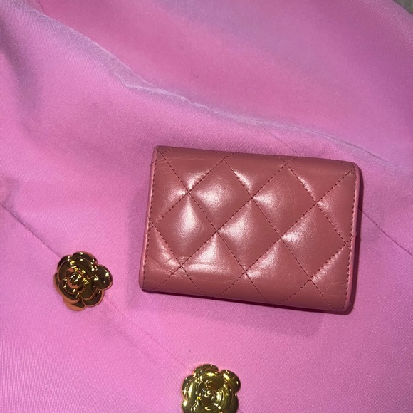 💯 Authentic Chanel 2019 blush pink wallet - Picture 5 of 15